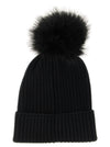 Moncler Enfant Pon Pon Wool Beanie