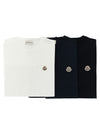Moncler Enfant 3-pack Logo Patch T-shirt
