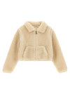 Moncler Enfant Teddy Effect Sweatshirt