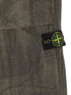 Stone Island Printed Pants With Logo Badge