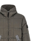 Stone Island Crumpled Effect Down Jacket