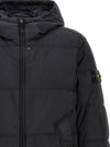 Stone Island Ruffled Effect Down Jacket