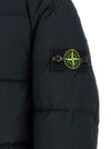Stone Island Imb Piuma Rds Down Jacket With Logo Badge