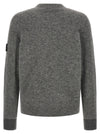 Stone Island 5100050 Crew Neck Sweater With Logo Badge