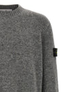 Stone Island 5100050 Crew Neck Sweater With Logo Badge