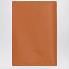 Longchamp Le Foulonné amber-coloured passport case