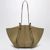 Yuzefi Large Mochi Bag in Fennel Suede Leather
