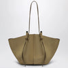 Yuzefi Large Mochi Bag in Fennel Suede Leather