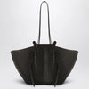 Yuzefi Large Mochi Bag in Ganache Suede Leather