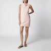 FLORE FLORE Pink Sleeveless Lauren Cotton Polo Dress