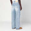 Basketcase Gallery Light blue washed jeans with rips