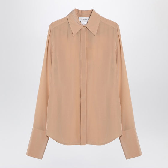 Sportmax Beige silk shirt