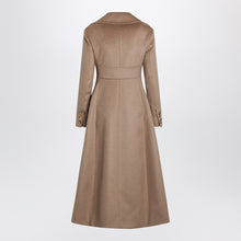  Max Mara Camel long double-breasted coat