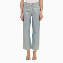  Frame La Jane cropped jeans in Hologram denim