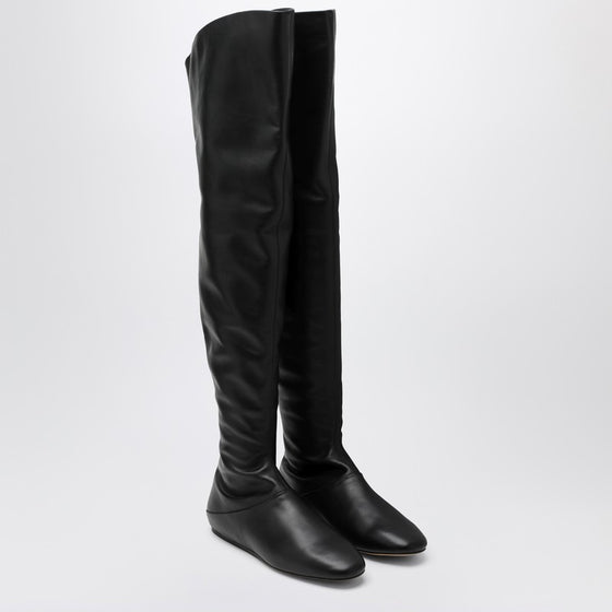 Le Monde Béryl Black tall Luna boots