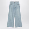 Frame Low Baggy Wide Leg Jeans in Organic Denim