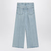 Frame Low Baggy Wide Leg Jeans in Organic Denim