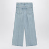 Frame Low Baggy Wide Leg Jeans in Organic Denim
