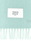 Maison Kitsuné Logo Patch Scarf