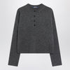 S Max Mara Grey sweater in wool and cashmere