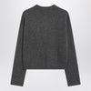 S Max Mara Grey sweater in wool and cashmere