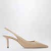 Jimmy Choo Leather slingbacks with ankle strap