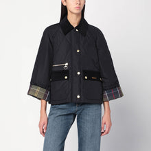  Barbour Black Martha quilted jacket