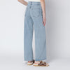 Frame Le Slim Palazzo jeans in Tribute light blue