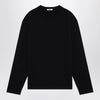 Tekla Black pyjama crew-neck sweater