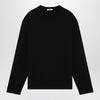 Tekla Black pyjama crew-neck sweater