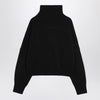 LouLou De Saison Black wool and cashmere sweater