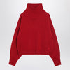 LouLou De Saison Red wool and cashmere sweater