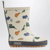 Liewood Mason thermal rain boots Dinosaurs/Mist