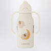 Liewood Cream stainless steel thermal bottle Elephant