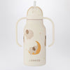 Liewood Cream stainless steel thermal bottle Elephant