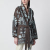 Alanui Echoes Of The Island brown/aquamarine cardigan