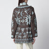 Alanui Echoes Of The Island brown/aquamarine cardigan