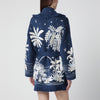 Alanui Postcard From Paradise cardigan Deep Blue/White Pearl