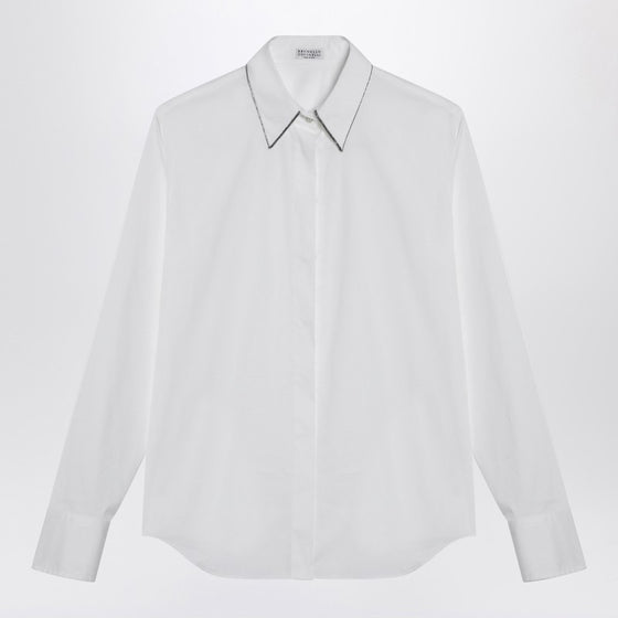 Brunello Cucinelli White cotton shirt