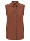 Brunello Cucinelli Shiny Trim Shirt