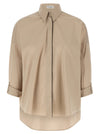 Brunello Cucinelli Shiny Trim Shirt