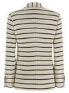 Brunello Cucinelli Striped Sweater Blazer