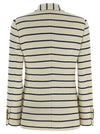 Brunello Cucinelli Striped Sweater Blazer