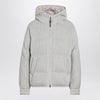 Brunello Cucinelli Greige down jacket in cashmere knit