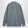 Brunello Cucinelli Shirt grey cloud in wool