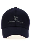Brunello Cucinelli Logo Embroidery Cap
