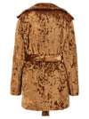 Atlein Crushed Velvet Coat