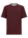 Brunello Cucinelli Double Layer T-shirt