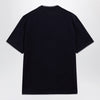 Brunello Cucinelli Crew-neck cotton jersey T-shirt with faux layering, cobalt
