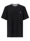 Brunello Cucinelli Double Layer T-shirt